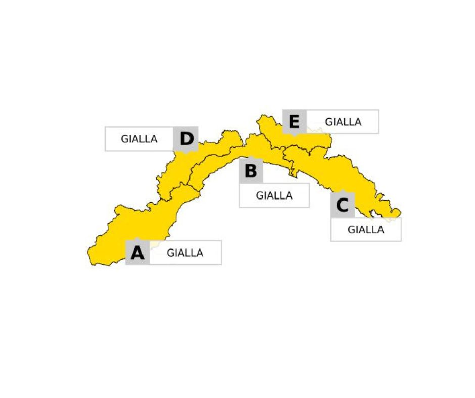 Prolungata allerta gialla temporali sul ...