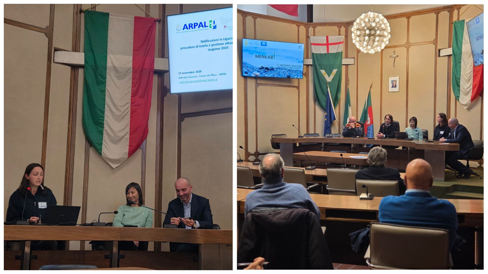 Tartarughe marine: Arpal al meeting tecn...