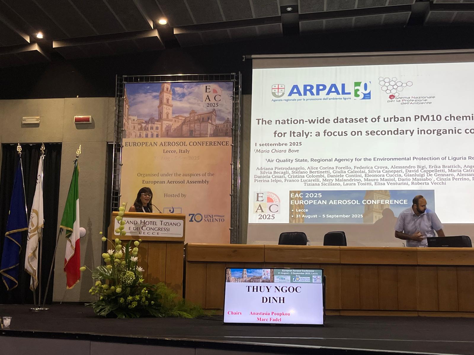Arpal alla European Aerosol Conference d...