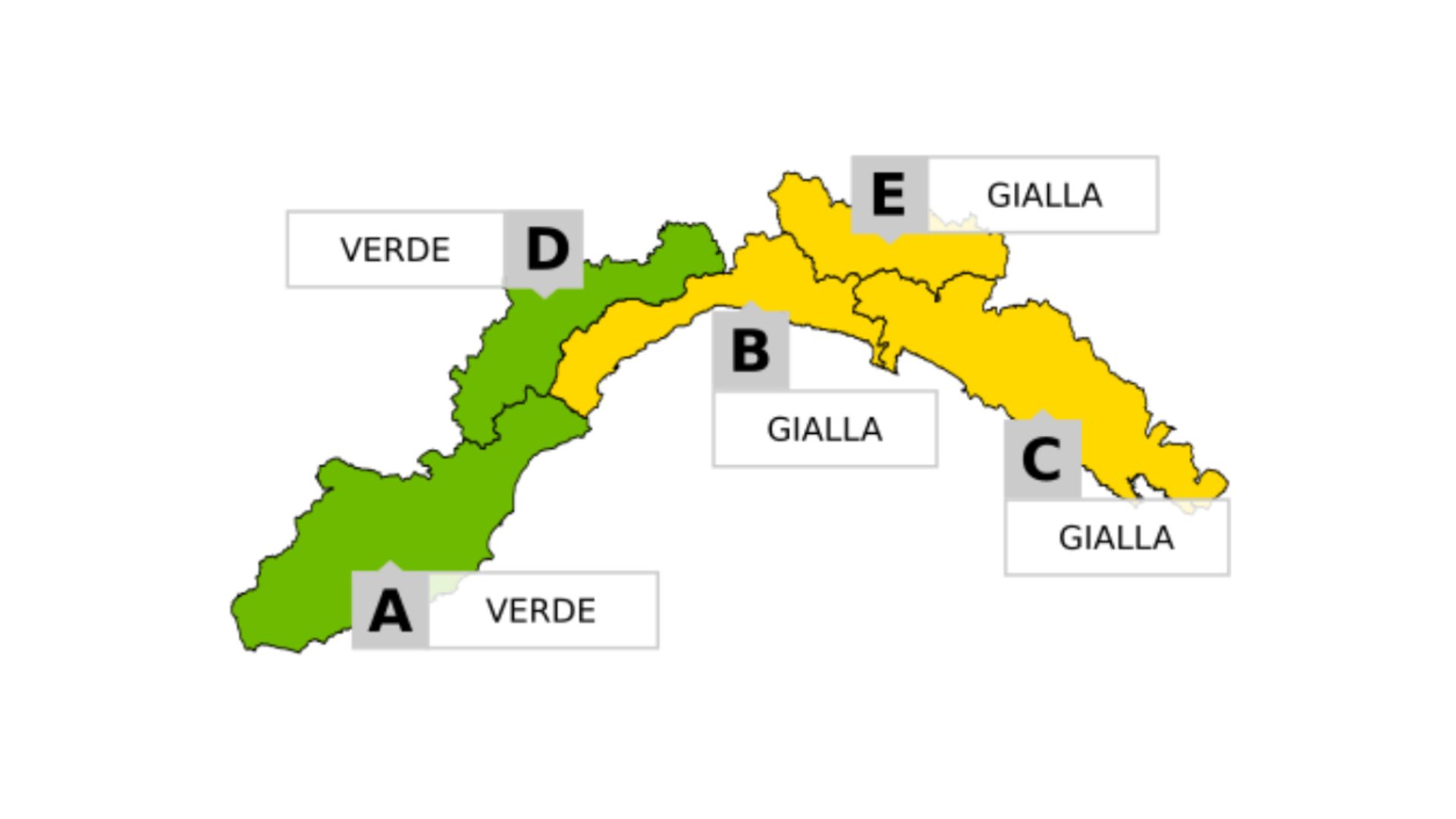 Allerta gialla domani domenica 2 novembr...