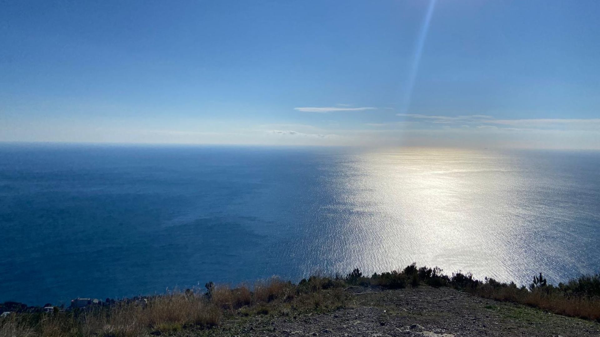 Inverno mite e piovoso in Liguria