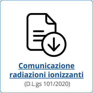 comu. radiazioni ionizzanti