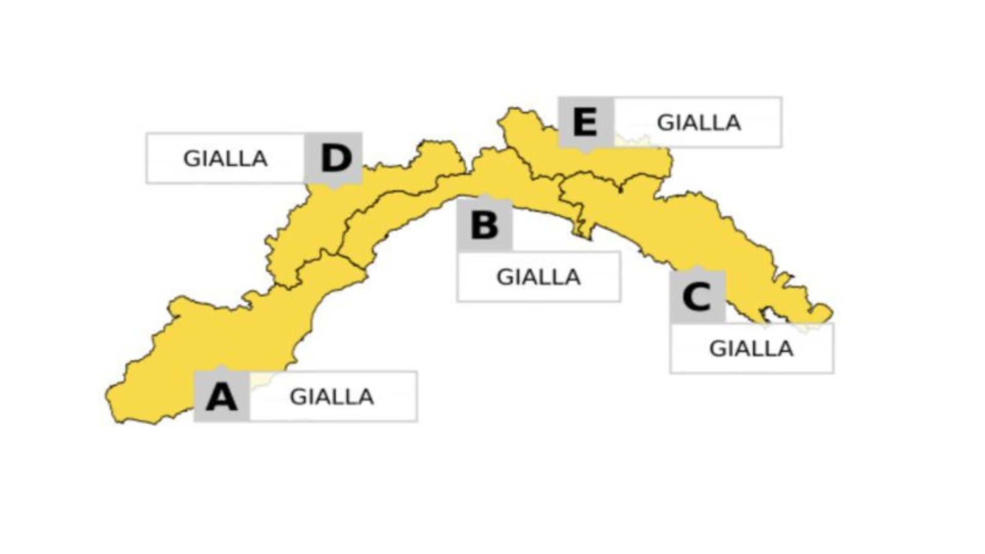 Domenica 26 luglio: allerta gialla per t...