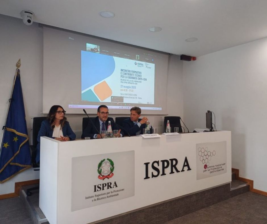 Arpal partecipa al tavolo tecnico nazionale ISIN SNPA organizzato da ISPRA