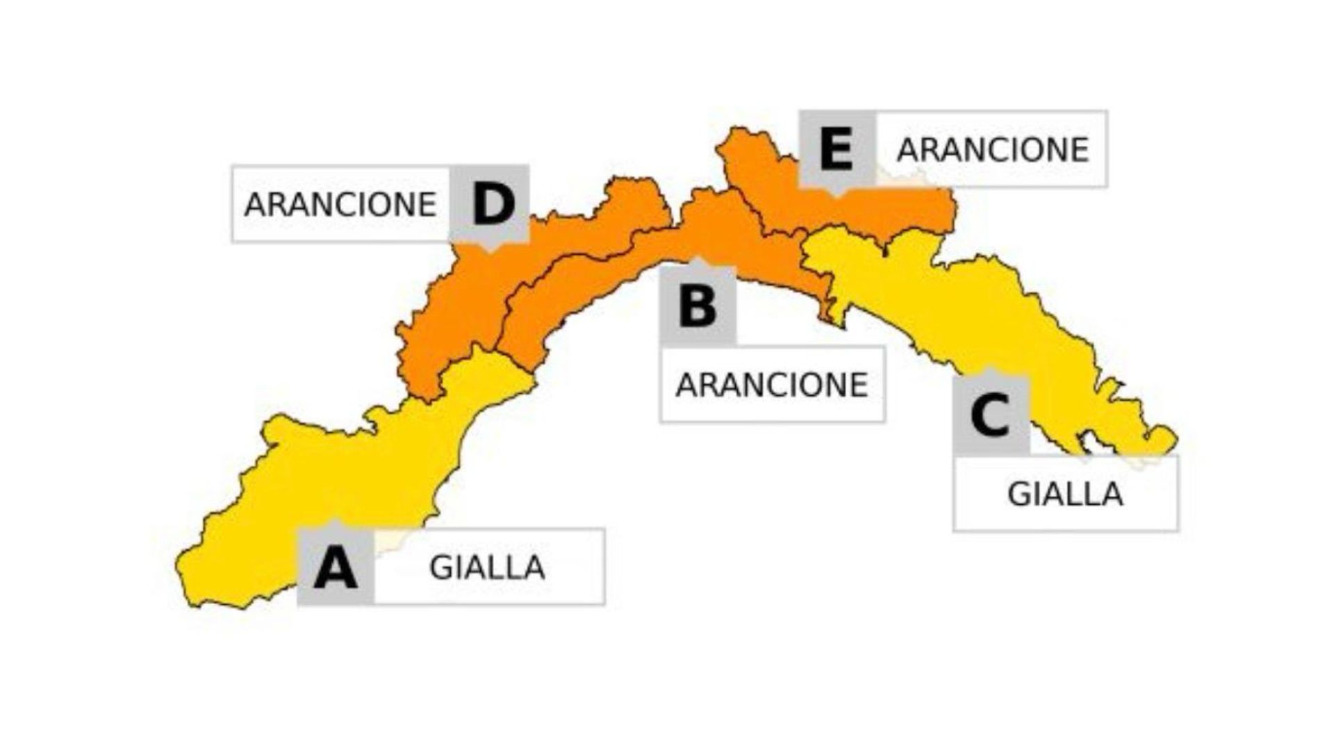 Domenica 18 ottobre allerta arancione pe...