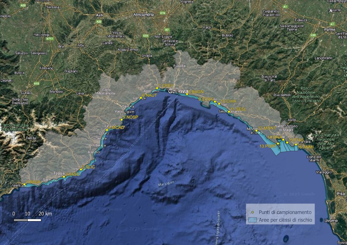 Mappa Rete Ostreopsis 2023 1