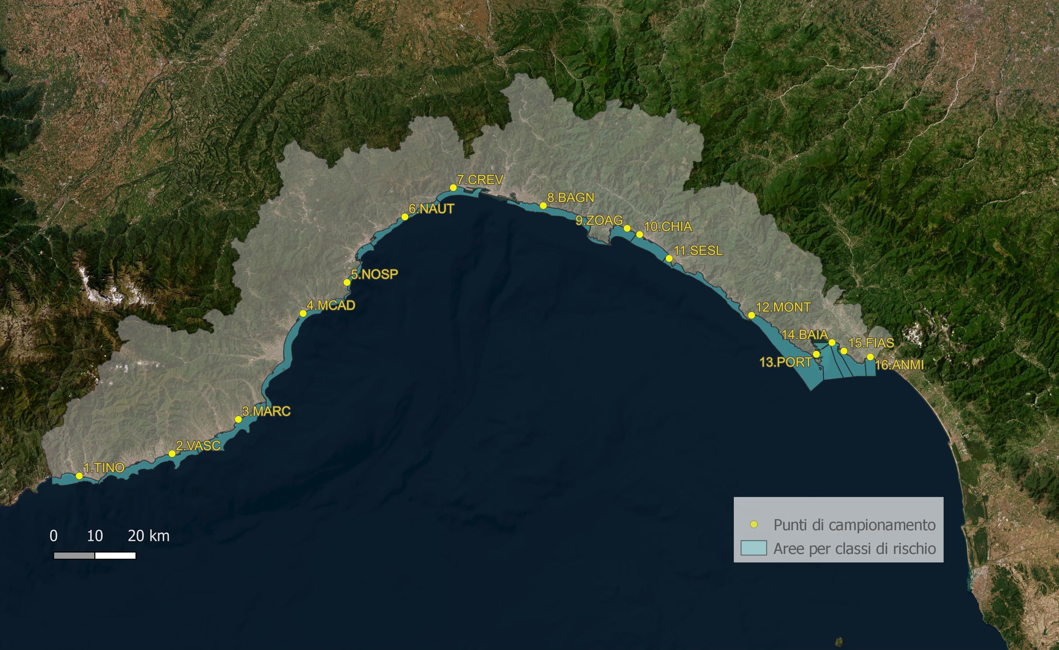 Mappa Rete Ostreopsis 2023 1