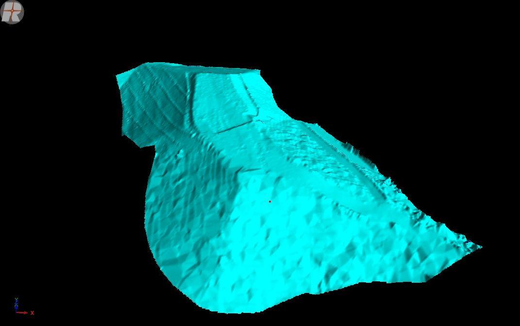 Figura 4: Modello digitale del terreno (DTM) derivato