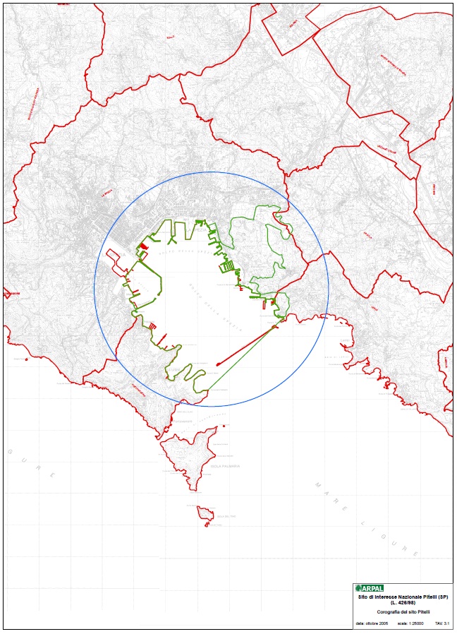 area pitelli spezia