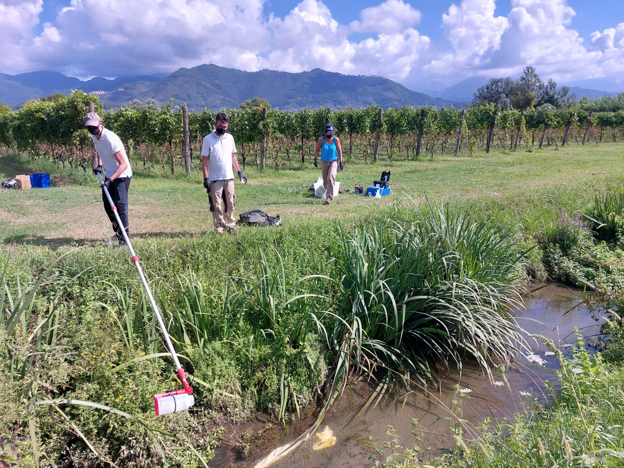 DNA ambientale campionamenti Parco Magra Arpal