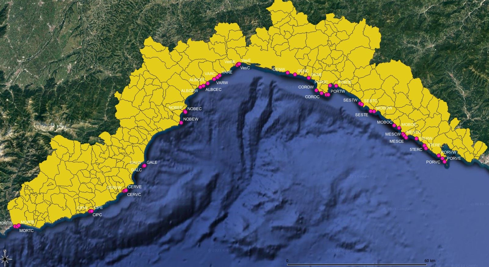 mappa popolamento carlit