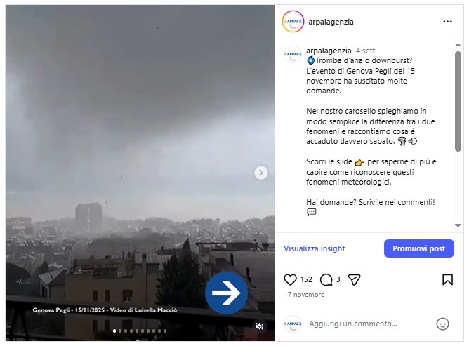 Evento pegli tromba daria