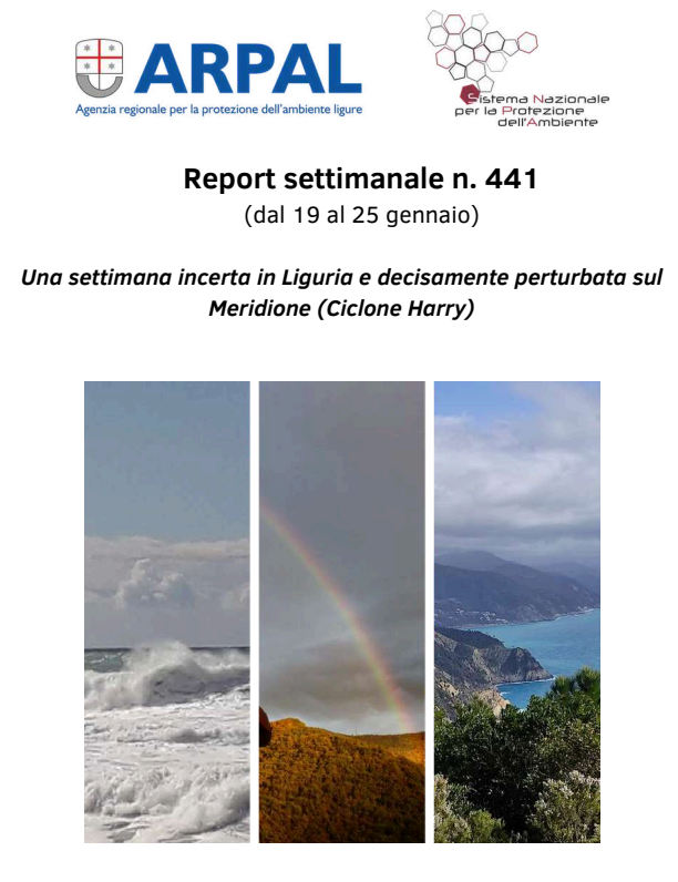Rubrica meteo settimanale 2026