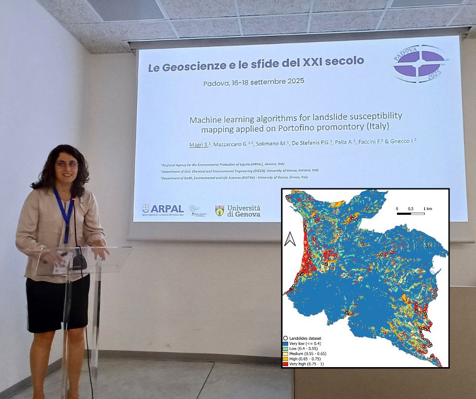 Geoscienze e frane: Arpal al congresso S...